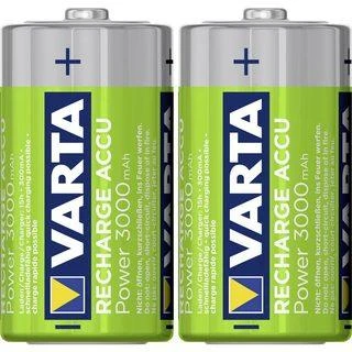 1x2 Varta įkraunamas Accu C Ready2Use NiMH Baby 3000 mAh