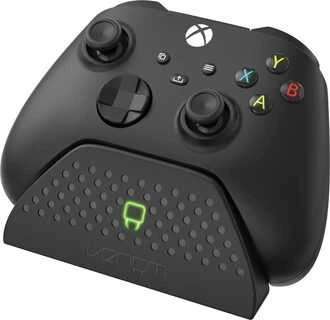 Venom įkrovimo stotelė su įkraunamu akumuliatorių bloku, juoda, skirta XBOX Series X/S