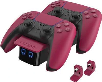VENOM VS5010 Raudona PS5 Twin Docking Station