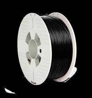 Verbatim 55318 eksploatacinė medžiaga 3D spausdintuvams Polilatinė rūgštis (PLA) Juoda 1kg