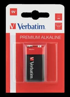Verbatim 49924 Alkaline baterija 9V (Hangcard) (1 vnt pakuotėje)