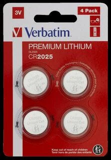 Verbatim CR2025 3V baterijų pakuotė