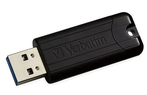Verbatim Pendrive 32GB USB-A 3.2 PinStripe juodos spalvos 49317