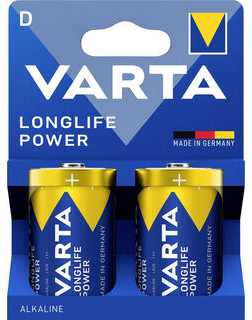 Varta LR20/2BP Longlife POWER (didelės energijos)