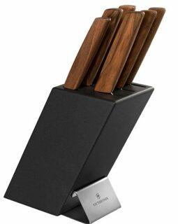 Victorinox Swiss Modern Peilis Block buko mediena 6 vnt