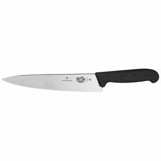 Victorinox Fibrox peilis kuchenny 22 cm juoda