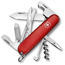 Victorinox Companion raudonas peilis su atlenktais įrankiais