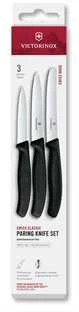 Victorinox Swiss Classic 6.7113.34 3 vnt. virtuvinių peilių rinkinys, juodas