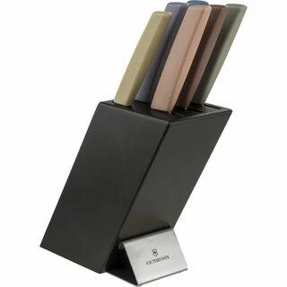 „Victorinox Modern Peilis“ kaladėlės, 6 vnt., buko medienos