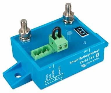 Išmani akumuliatorių apsauga nuo gilaus iškrovimo Smart BatteryProtect 12/24V-65A, Victron Energy