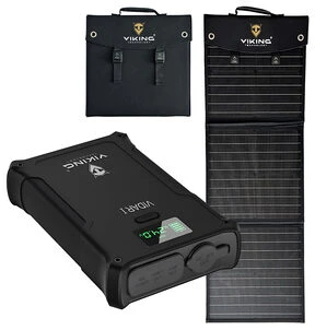 Nešiojamas akumuliatorius Powerbank Viking Vidar I 36000mAh su saulės baterija L60 PD