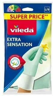 Pirštinės Vileda Extra Sensation L/9 dydis