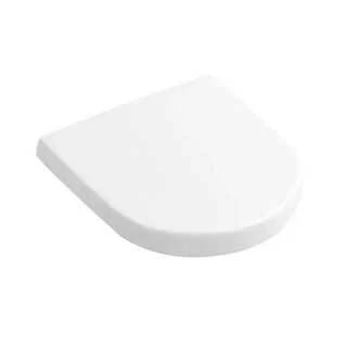 Villeroy & Boch Subway 2.0, "Comfort" WC sėdynė ir dangtis, vyriai iš nerūdijančio plieno, "Baltas Alpin"