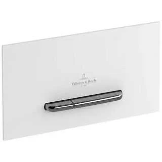 Villeroy & Boch „ViConnect E300“ mygtukas, 253 x 145 mm, matinės baltos spalvos