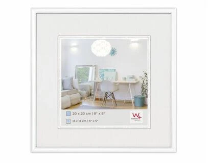 Nuotraukų rėmelis Walther New Lifestyle 20x20 rėmelis, plastikinis, baltas (KV220W)