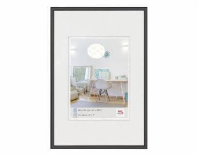 Nuotraukų rėmelis Walther New Lifestyle rėmas, 20x30, plastikinis, juoda (KV030B)