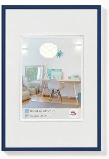 Nuotraukų rėmelis Walther New Lifestyle rėmas, 21x29,7, A4, plastikinis, mėlyna (KV130L)