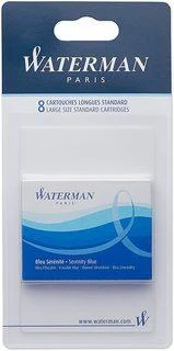 Waterman Atrament Waterman Tintenpatrone stovas. Serenity Mėlyna (S0713021)