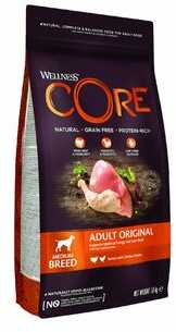 „Core CORE“ suaugusių vidutinių veislių šunų sausas sausas maistas, 1,8kg