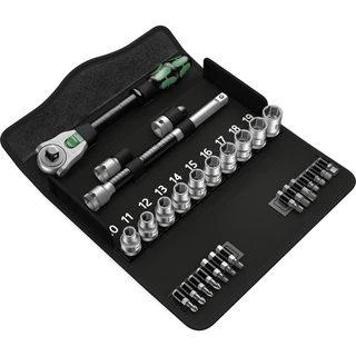Įrankių komplektas Wera Zyklop Speed 8100 SC; 1/2''; 28 vnt.