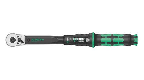 Mechaninis sukimo momento veržliaraktis 3/8" 20-100 Nm, "Click-Torque Wera" [05075611001]