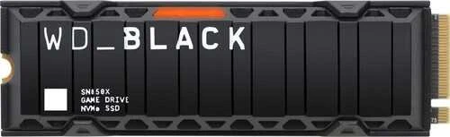 Sandisk WD Juodas SN850X M.2 PCIe NVMe 4TB with Heatsink