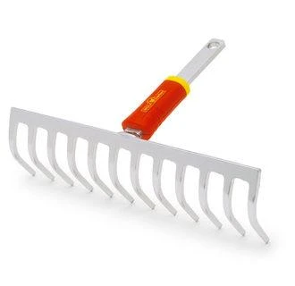 WOLF-Garten DR-M 30 rake - multi-star - red / sidabrinis - 30 cm