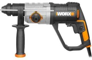 Smūginis gręžtuvas sds+ 800w 2,5j, lagaminas WX339 Worx