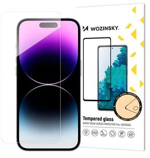 Wozinsky Full Cover Flexible Glass hibridinis stiklas skirtas visam ekranui, skirtas iPhone 16 Plus