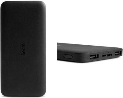 Xiaomi | Redmi Power Bank | 10000 mAh | USB, USB-C | Juodas