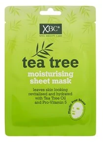 Xpel Tea Tree Moisturising Sheet Kaukė