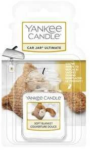 Yankee Candle kvapioji žvakė „Soft Blanket“ automobilio indelyje, 24 g