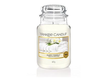 Yankee Candle Fluffy rankšluosčiai kvapioji žvakė unisex, 623 g