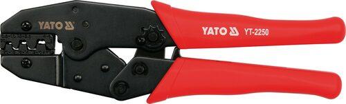 Antgalių presavimo replės Yato YT-2250; 0,5-6,0 mm²; 220 mm