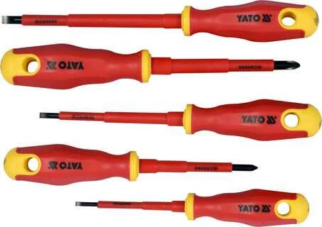 Izoliuotų atsuktuvų rinkinys VDE Yato YT-2827 - 5 vnt