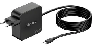Yenkee Maitinimo šaltinis Įkroviklis 100w usb-c yau ntc100 pd 100w,kabelis 1.8m