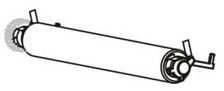 Zebra KIT PLATEN STD TT - P1027135- 040
