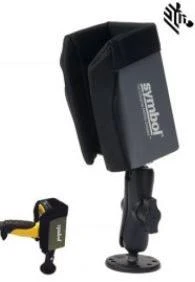 Zebra Holder, Rugged, Juodas/Pilkas 21-52612-01R, Portable