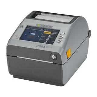 Spausdintuvas Zebra ZD621, Tiesioginis terminis, 203 x 203 DPI, 203 mm/sek., Laidinis ir belaidis, Pilkas