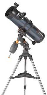 Teleskopas Celestron Astromaster 130EQ Reflector 33x Juodas, Mėlyna, Pilkas