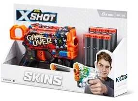 Zuru XShot SKINS MENACE paleidimo priemonė (8 rodyklės) dizainas B