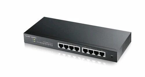 Šakotuvas ZYXEL GS1915-8, 8-PORT GBE SMART SWITCH, HYBRID MODE, STANDALONE OR NEBULAFLEX CLOUD, DESKTOP, FANLESS (5Y WARRANTY)