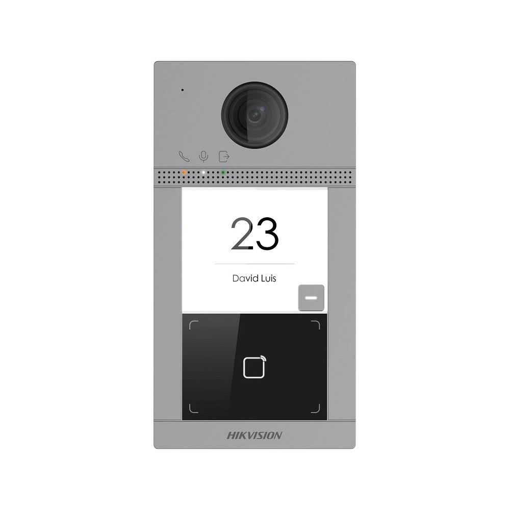 BELAIDINĖ VAIZDO TELEFONSPYNĖ DS-KV8113-WME1(B)/SU Wi-Fi / IP Hikvision