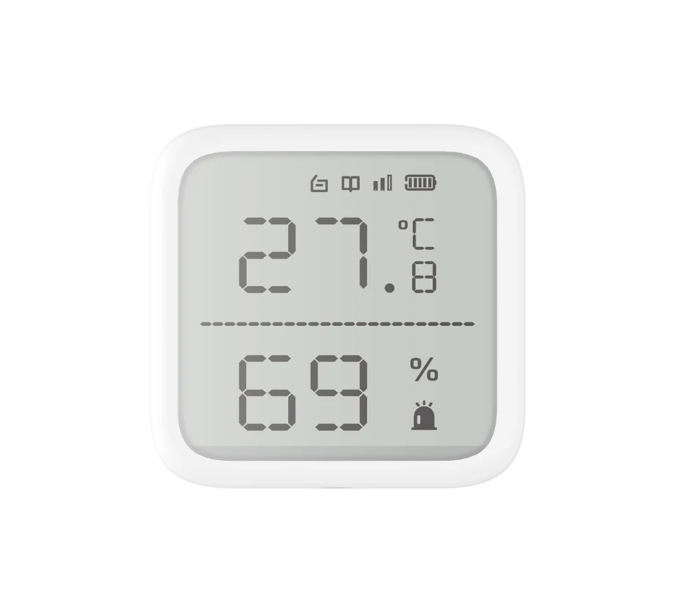 Hikvision temperatūros ir drėgmės matuoklis DS-PDTPH-E-WE AX PRO