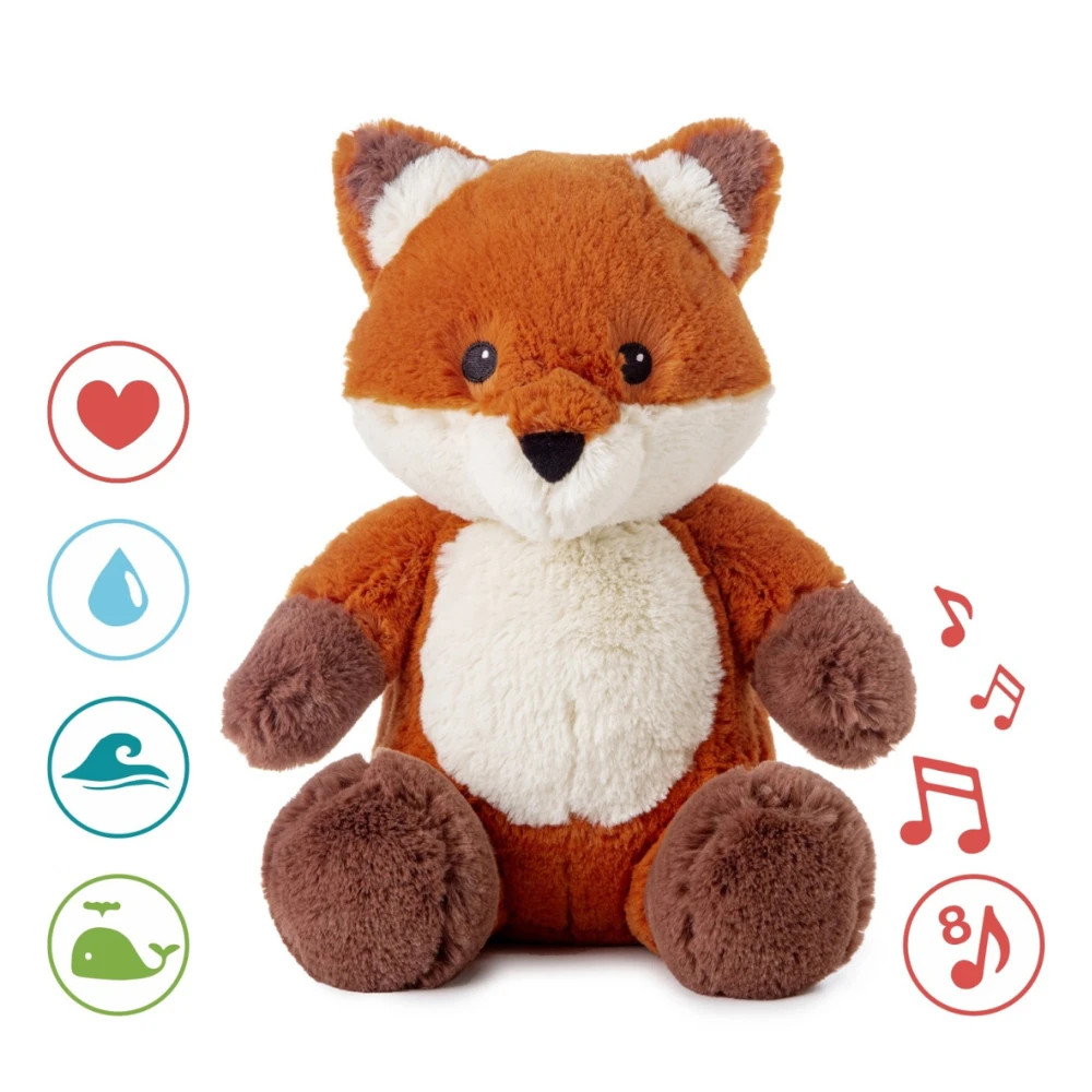 CLOUD B migdukas su baltuoju triukšmu Frankie the Fox