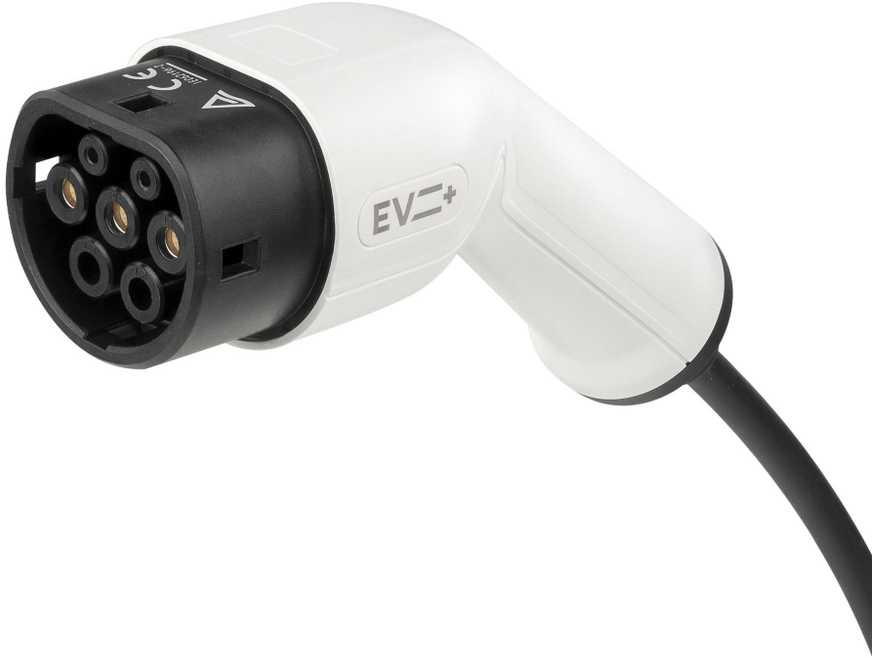 EV + Nešiojamas elektromobilių įkroviklis Type 2 į Schuko 1 fazė 16A-Fiksuotas