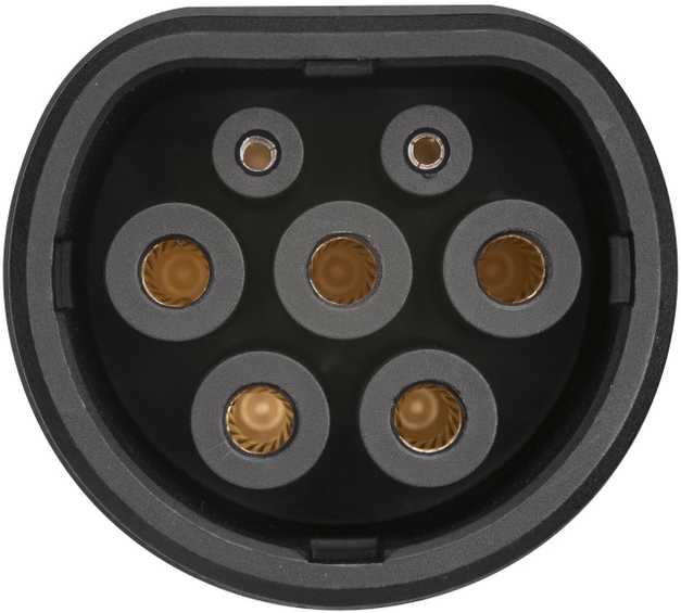 EV + Nešiojamas elektromobilių įkroviklis Type 2 į Schuko 1 fazė 16A-Fiksuotas