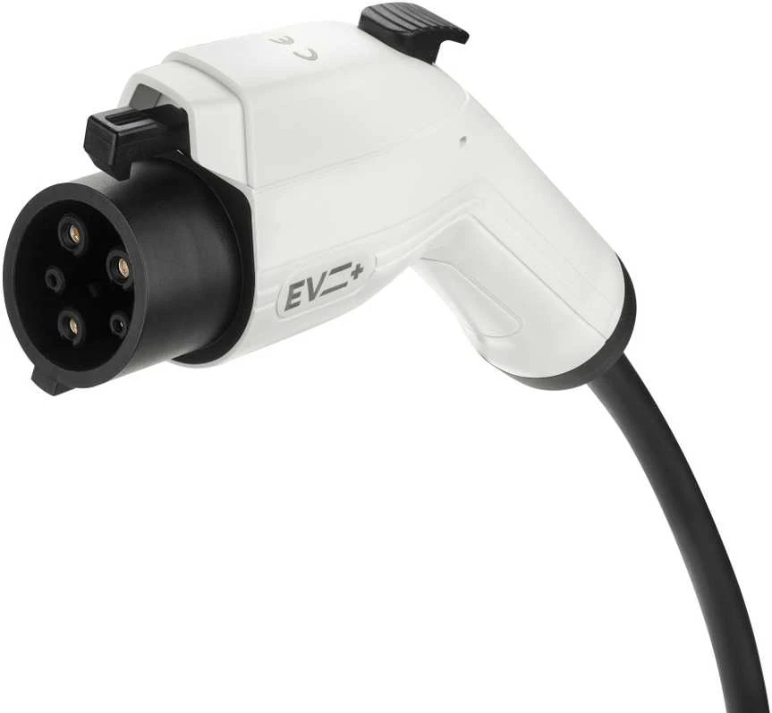 Type 1 EV įkrovimo jungtis su fiksatoriumi