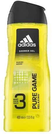 Adidas Pure Game Body Hair & Face Dušo želė dušo gelis vyrams, 400 ml
