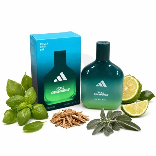 Adidas Vibes Full Recharge EDP parfumuotas vanduo unisex, 100 ml